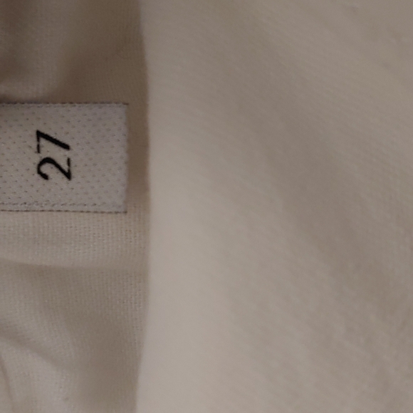 Pair of J Brand White Stretch "Alana" High Rise Ankle Jegging Size 27 - Picture 12 of 12